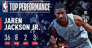 Jaren Jackson Jr. Drops NBA Rookie Season-High 36 Points | November 30, 2018