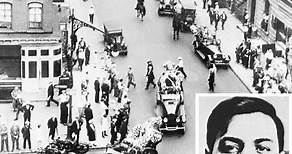 The funeral of New York mob!ster Frankie Yale, also known as Frankie Uale, was one of the most extravagant mob!ster send-offs on record. According to reports of the day, the funeral, which took place in July of 1928, had a procession consisting of 100-200 cars, was decorated with 38 truckloads of flowers and was attended by more than 5,000 people. Yale was laid to rest in a $15,000 silver casket and mourned by two women, both claiming to be his wife. One of them, Maria Uale, was deemed entitled