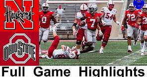 Nebraska vs #5 Ohio State Highlights | College Football Week 8 | 2020 College Football Highlights