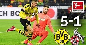 Borussia Dortmund vs. 1. FC Köln I 5-1 I Haaland's Record Goals & More