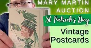 St. Patrick's Day Postcards From Mary Martin Auction