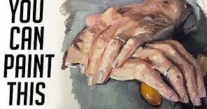 Oil Painting How To Paint Hands | A Simple Approach
