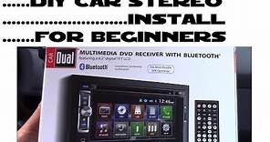 How to install car stereo for beginners DIY