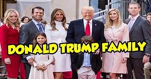Découvrez la famille de Donald Trump