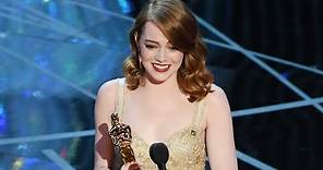 Emma Stone Wins Best Actress For La La Land & Praises Ryan Gosling In Speech At 2017 Oscars