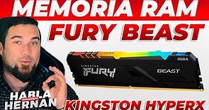 Memoria RAM RGB Kingston Fury Beast DDR4