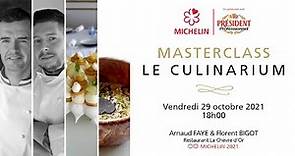 Masterclass Président Professionnel x Guide MICHELIN - Restaurant La Chèvre d'Or