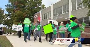 Group of Baltimore City Community College employees, students call for removal of president