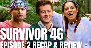 Survivor 46 - Episode 2 - "Scorpio Energy" Recap & Review