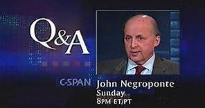 Q&A-John Negroponte