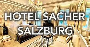 Hotel Sacher Salzburg - full video tour of one of Salzburg's most exclusive five star hotels