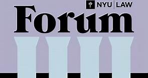 NYU Law Forum—The Legalization of Corruption in the United States