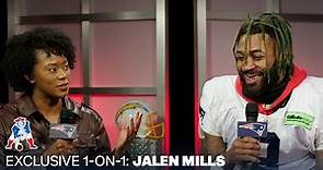 Exclusive 1-on-1 with Patriots Defensive Back Jalen Mills | Patriots Unfiltered