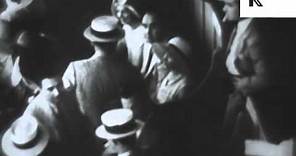 1920s, 1930s Al Capone, Gangster, U.S. Archive Footage
