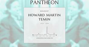 Howard Martin Temin Biography - 20th-century American geneticist