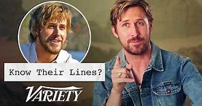 Does Ryan Gosling Know Lines From His Most Famous Movies?