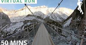 Virtual Running Videos For Treadmill With Music | Virtual Run Mountain
