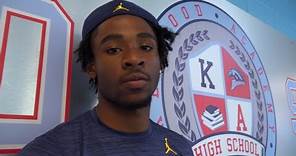 I'Marion Stewart, a Michigan Commit, is a Star Wide Receiver at Kenwood Academy in Chicago