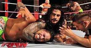 Dolph Ziggler & The Usos vs. The Shield: Raw, Sept. 30, 2013