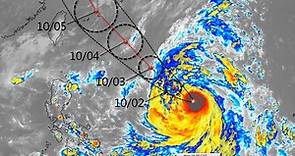 中颱康芮持續增強 明恐轉強颱 周五晚最接近台灣