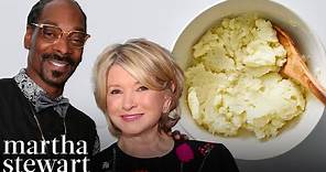 Snoop Dogg and Martha Stewart Make Mashed Potatoes | Martha Stewart (2008)