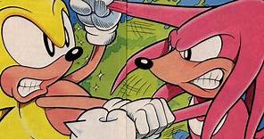 Archie Super Sonic VS Hyper Knuckles SPECIAL Comic