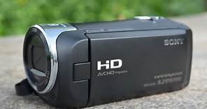 SONY HDR-CX405 HD Handycam Quick Review and operations