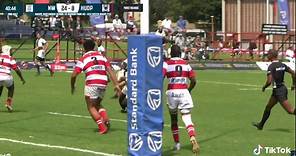 Bongani Khumalo's Incredible Try - Impressive Schoolboy Rugby Skills