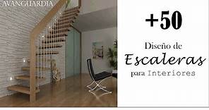 ESCALERAS MODERNAS +50 Ideas Diseños de Escaleras Interiores / Tendencias Decoración / AVanguardia