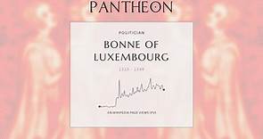 Bonne of Luxembourg Biography - Duchess of Normandy