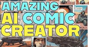 This FREE AI Comic Book Creator is Incredible!