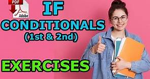 Exercise - IF Clauses - Conditionals Type 1-2 / If I go - If you were.. - Easy English Lesson