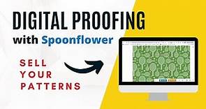 How to Digitally Proof your Designs with Spoonflower