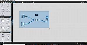 Compuertas lógicas con simulador logic.ly