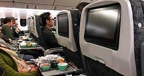 EVA Air Economy Class Review Boeing 777-300ER | Taipei to Toronto | Flight BR036