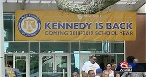 John F. Kennedy HS, closed since Hurricane Katrina, back open for new school year