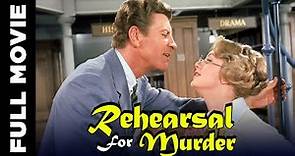 Rehearsal For Murder (1982) | American Murder Mystery Movie | Robert Preston, Lynn Redgrave