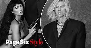 Megan Fox and Machine Gun Kelly give each other tattoos for GQ Style | Page Six Celebrity News