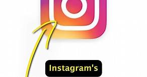 📸 Instagram's Logo 🚀 #logodesign #logo