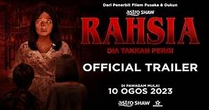 Filem Rahsia - Official Trailer | Di Pawagam 10 Ogos 2023