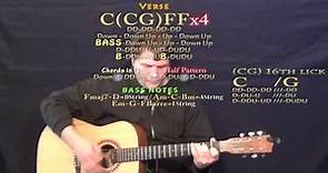 A Guy Walks Into A Bar (Tyler Farr) Guitar Lesson Chord Chart