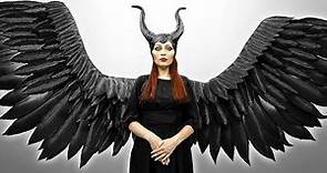 Cosplay Maleficent Costume With Moving Wings