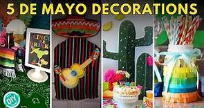 100 DIY Cinco De Mayo Decorations Ideas ~ Mexican Fiesta ~ 5 De Mayo Party ideas