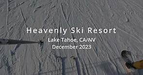 Heavenly Ski Resort, Lake Tahoe | December 2023 | 4K