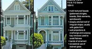 When and Why Styles Changed: Victorian & Edwardian Residential Architecture in San Francisco
