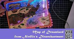 Map of Dreamland from Netflix’s 'Disenchantment'
