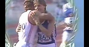 Marita Koch vs Jarmila Kratochvilova 1982 European Championships 400m women, Athens, Greece.