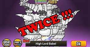 The Battle Cats - Ancient Dragon Rolls - Double High Lord Babel Arrived
