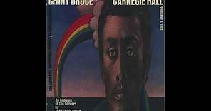 Lenny Bruce - Carnegie Hall (Full LP)