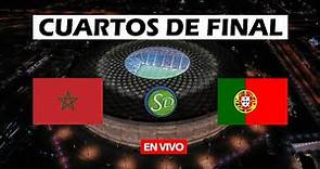 Marruecos vs Portugal EN VIVO | Cuartos de final | Cristiano Ronaldo